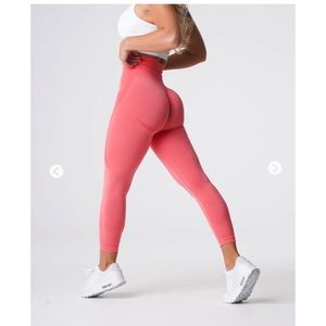 NVGTN Coral seamless contour leggings